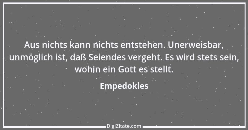 Zitat von Empedokles 18