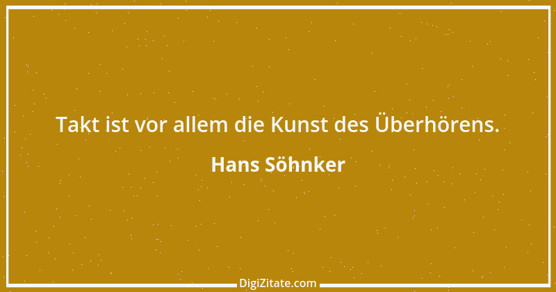 Zitat von Hans Söhnker 5