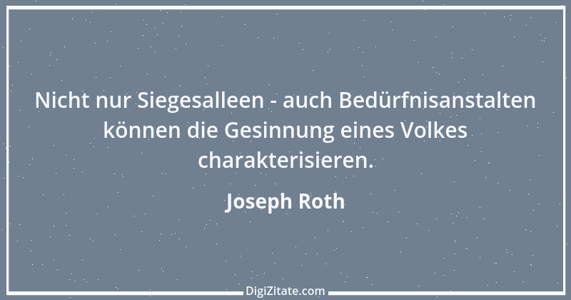 Zitat von Joseph Roth 12