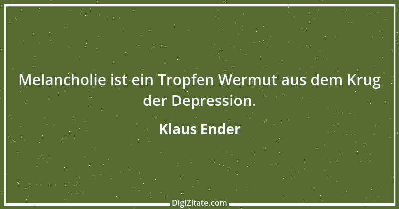 Zitat von Klaus Ender 325