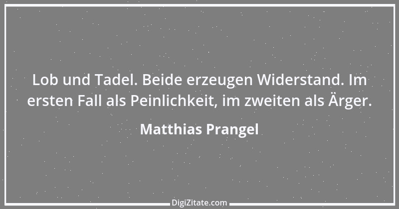 Zitat von Matthias Prangel 18