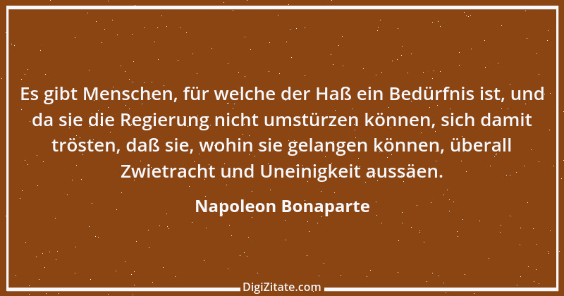 Zitat von Napoleon Bonaparte 2