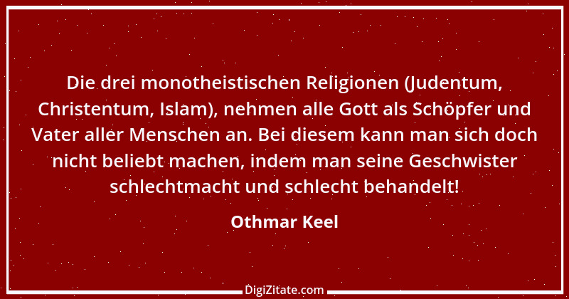 Zitat von Othmar Keel 1