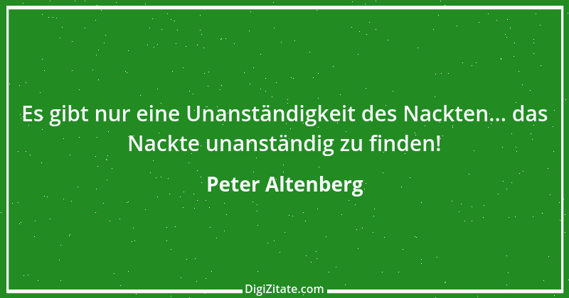 Zitat von Peter Altenberg 78