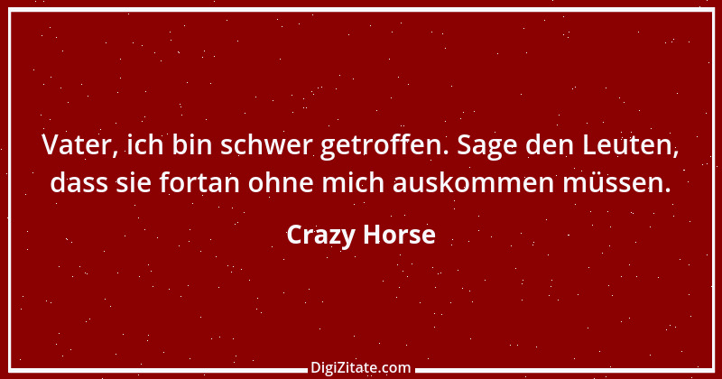 Zitat von Crazy Horse 2