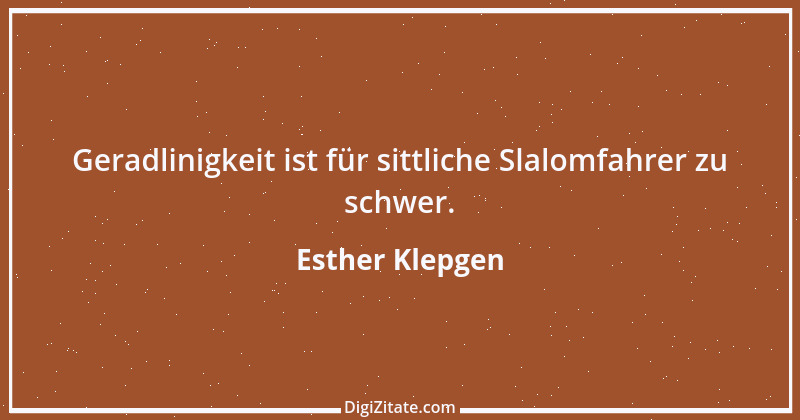 Zitat von Esther Klepgen 145