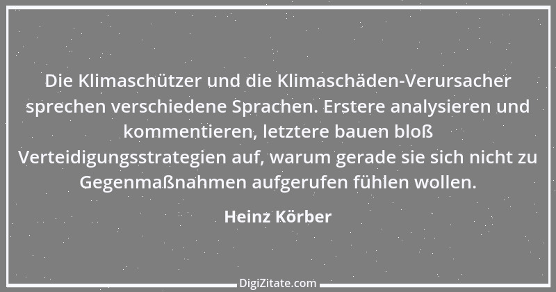 Zitat von Heinz Körber 21