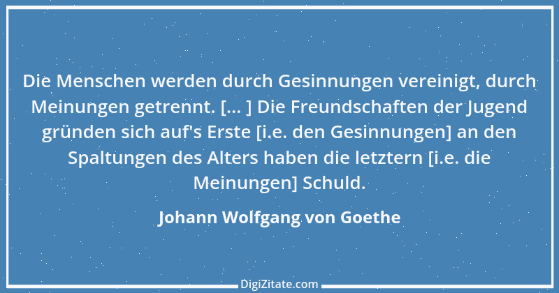 Zitat von Johann Wolfgang von Goethe 2653