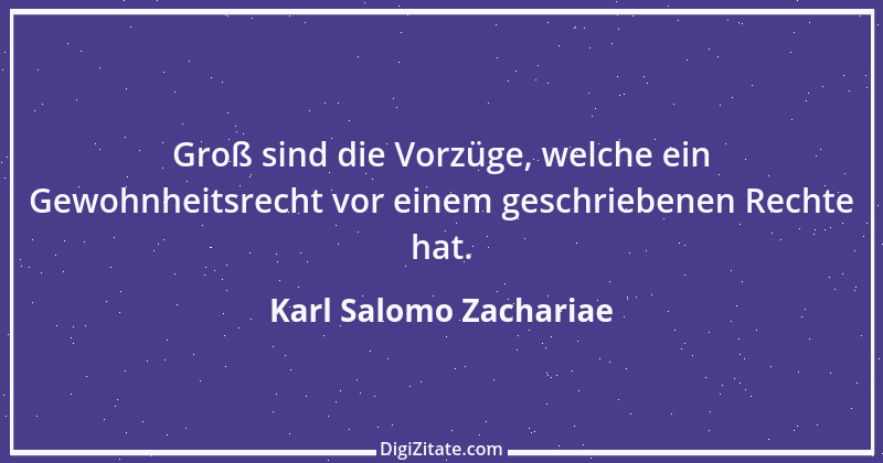 Zitat von Karl Salomo Zachariae 2