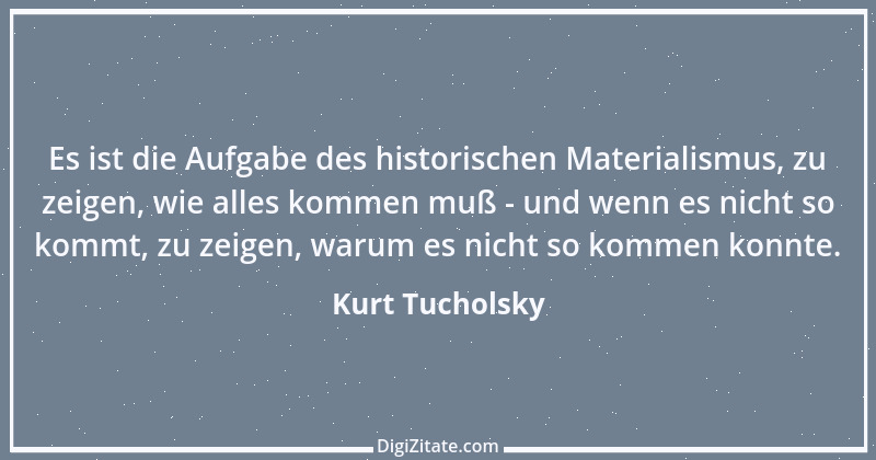 Zitat von Kurt Tucholsky 194