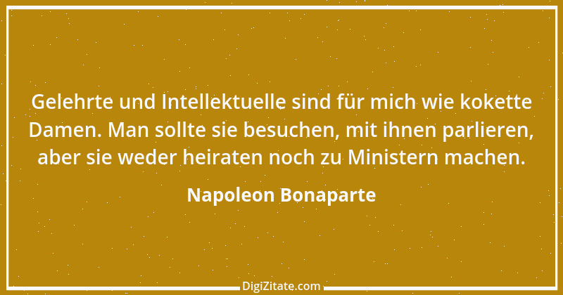 Zitat von Napoleon Bonaparte 3