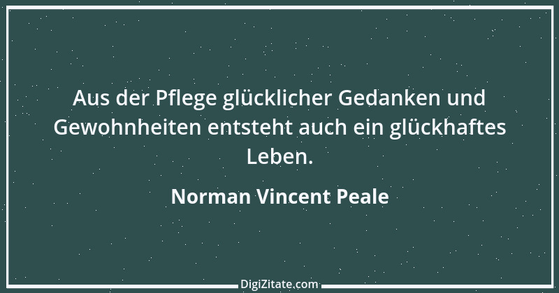 Zitat von Norman Vincent Peale 7