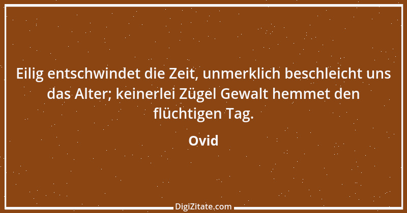 Zitat von Ovid 33