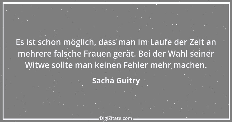 Zitat von Sacha Guitry 1