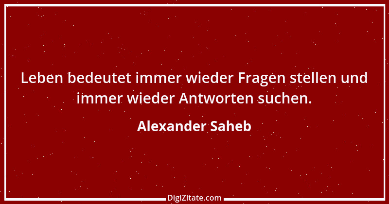 Zitat von Alexander Saheb 31