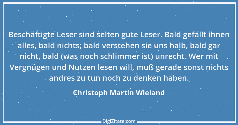 Zitat von Christoph Martin Wieland 77