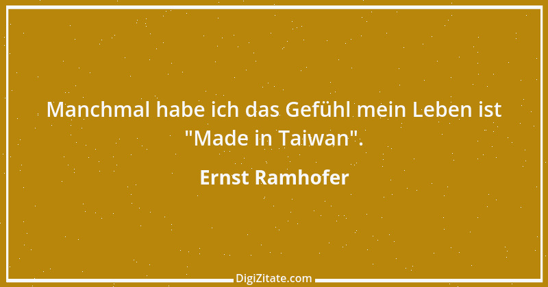 Zitat von Ernst Ramhofer 2