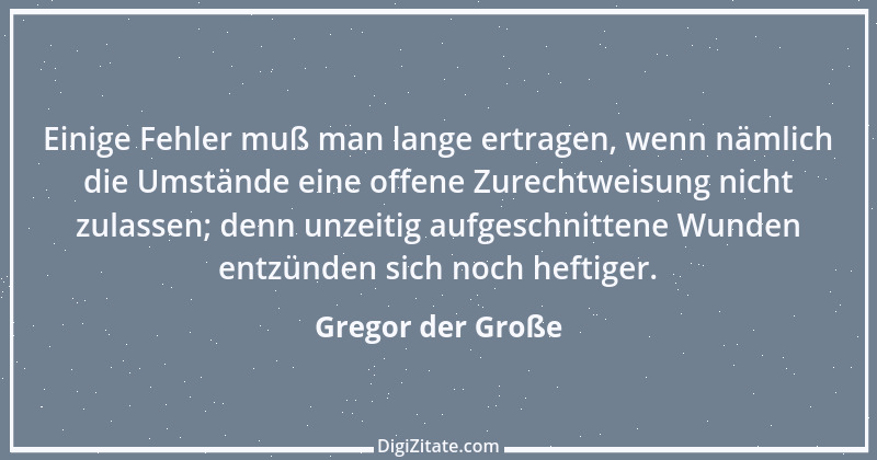 Zitat von Gregor der Große 12