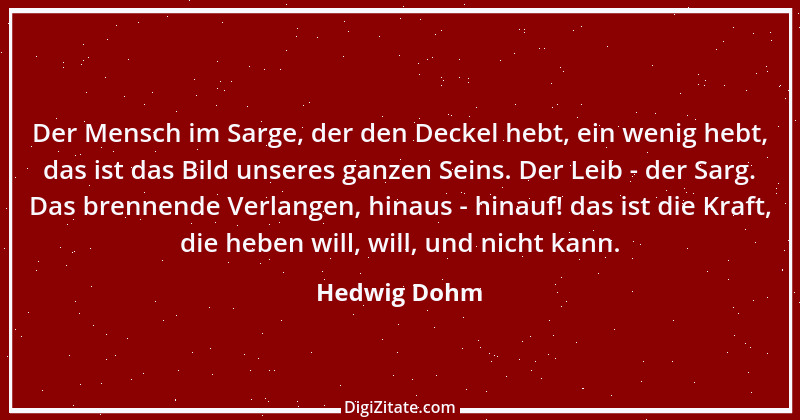 Zitat von Hedwig Dohm 12