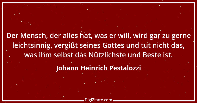 Zitat von Johann Heinrich Pestalozzi 125