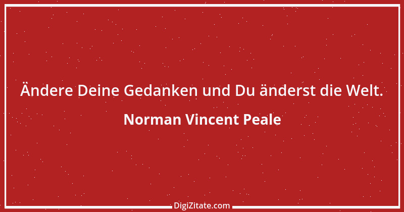 Zitat von Norman Vincent Peale 8