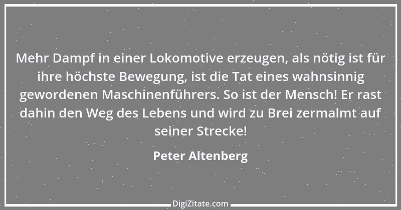 Zitat von Peter Altenberg 80