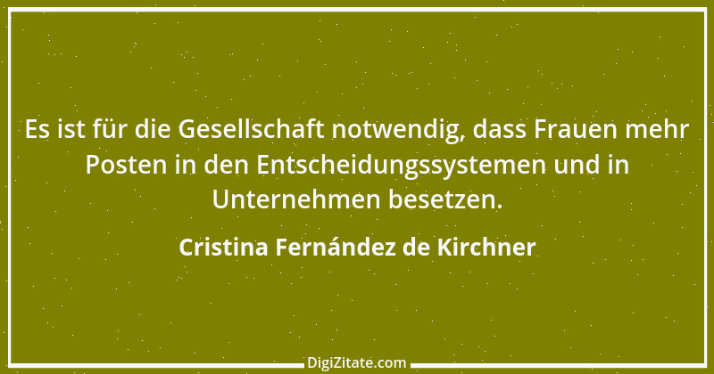 Zitat von Cristina Fernández de Kirchner 1