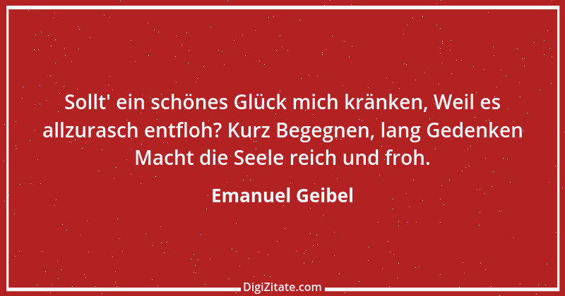 Zitat von Emanuel Geibel 12