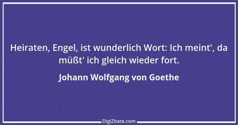 Zitat von Johann Wolfgang von Goethe 3655