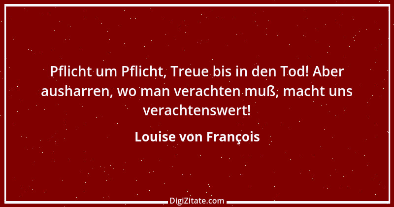 Zitat von Louise von François 2