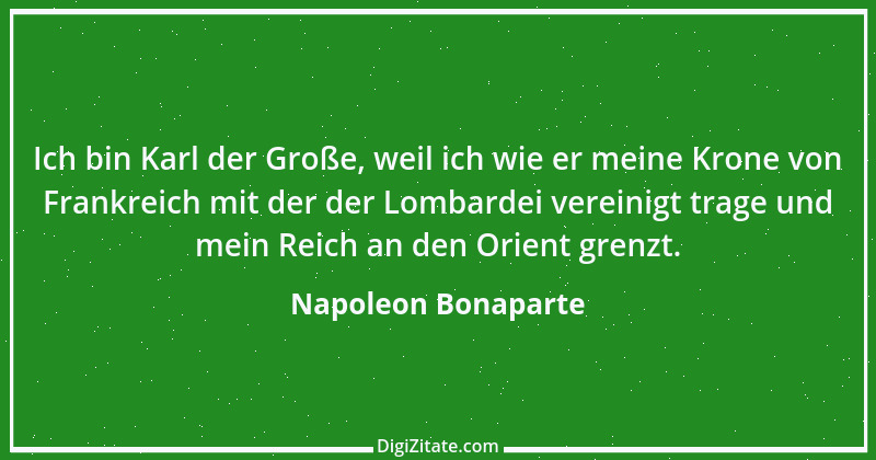 Zitat von Napoleon Bonaparte 5