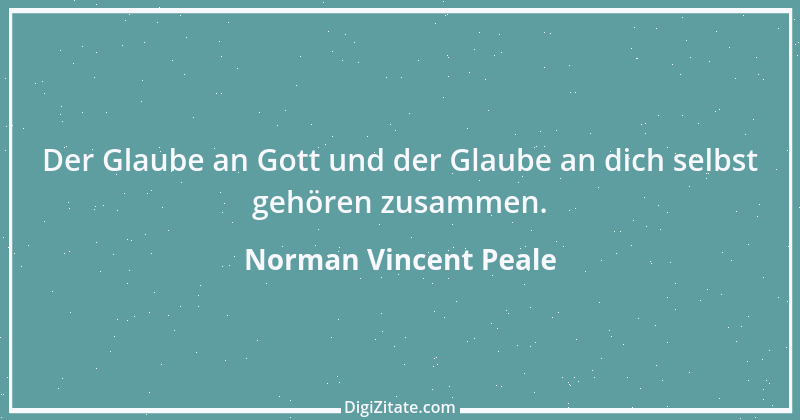 Zitat von Norman Vincent Peale 9