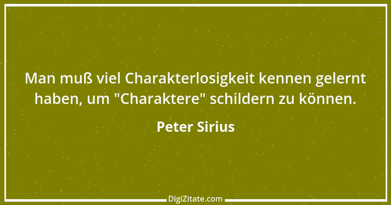 Zitat von Peter Sirius 55