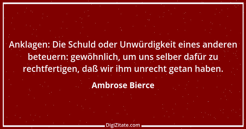 Zitat von Ambrose Bierce 49