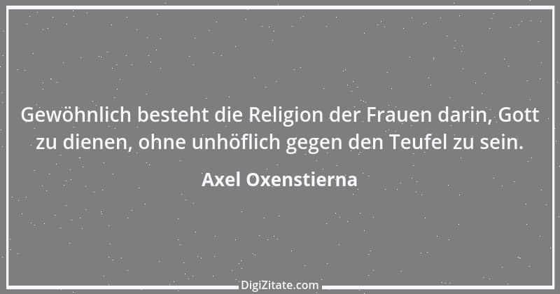 Zitat von Axel Oxenstierna 1