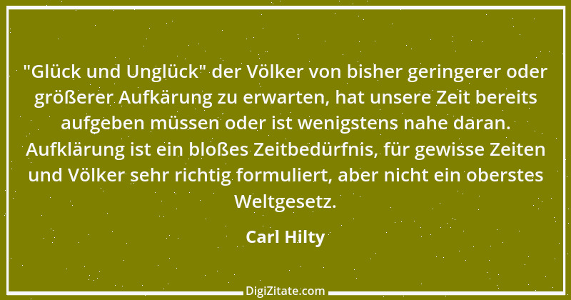 Zitat von Carl Hilty 1