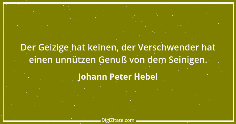 Zitat von Johann Peter Hebel 30