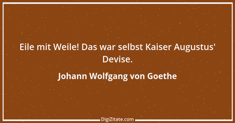 Zitat von Johann Wolfgang von Goethe 2819