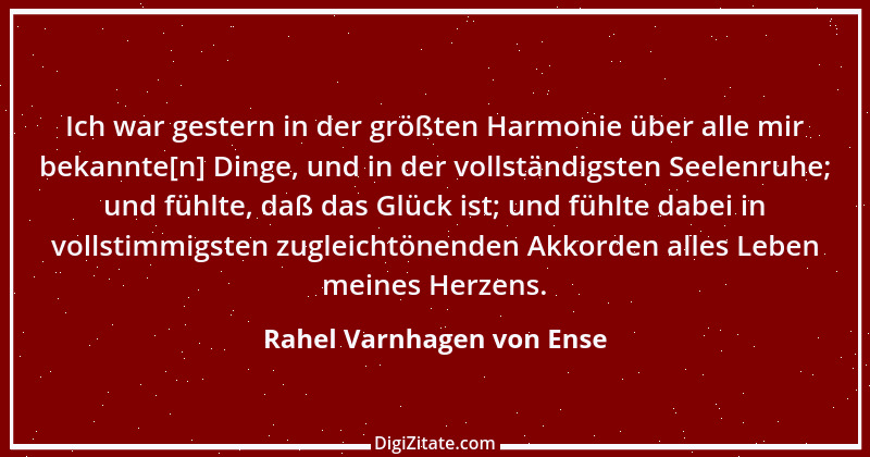 Zitat von Rahel Varnhagen von Ense 7