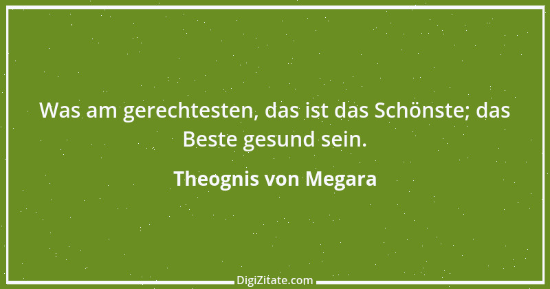 Zitat von Theognis von Megara 20