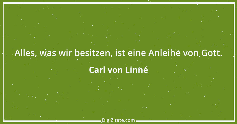 Zitat von Carl von Linné 2