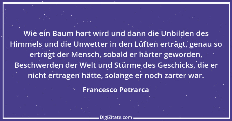 Zitat von Francesco Petrarca 6