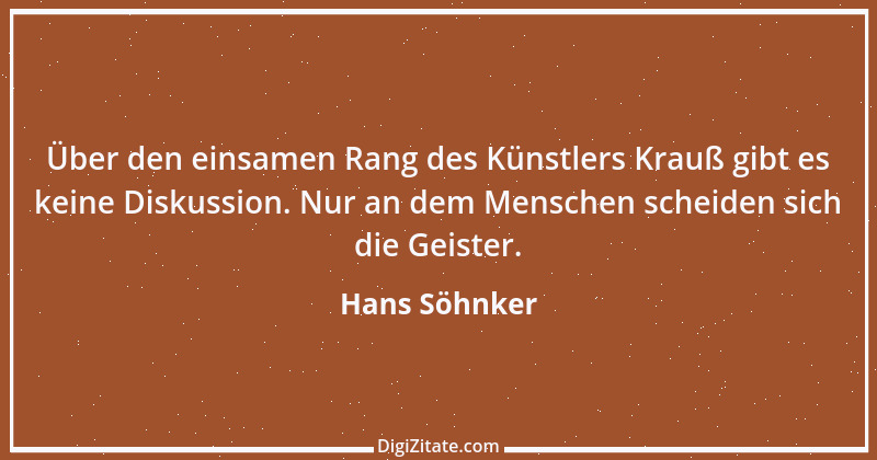 Zitat von Hans Söhnker 9