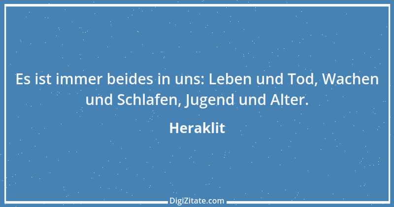 Zitat von Heraklit 67