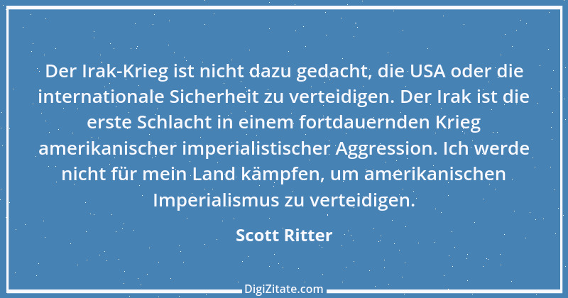 Zitat von Scott Ritter 3