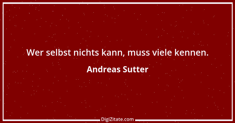 Zitat von Andreas Sutter 1