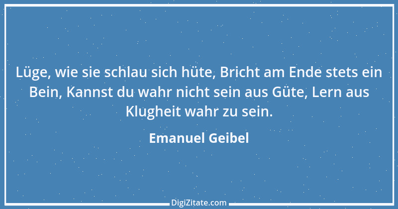 Zitat von Emanuel Geibel 14