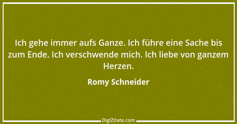 Zitat von Romy Schneider 10