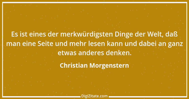 Zitat von Christian Morgenstern 181