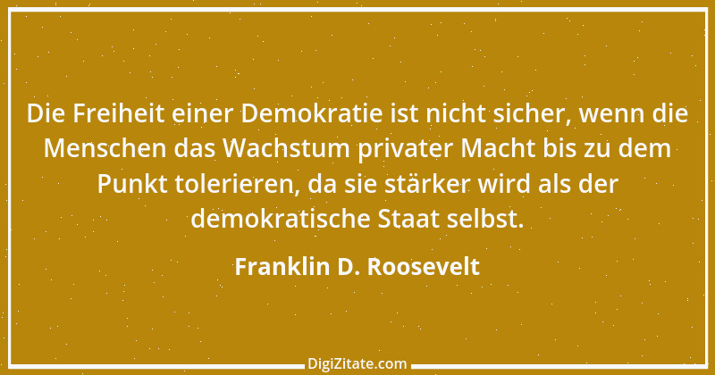 Zitat von Franklin D. Roosevelt 19